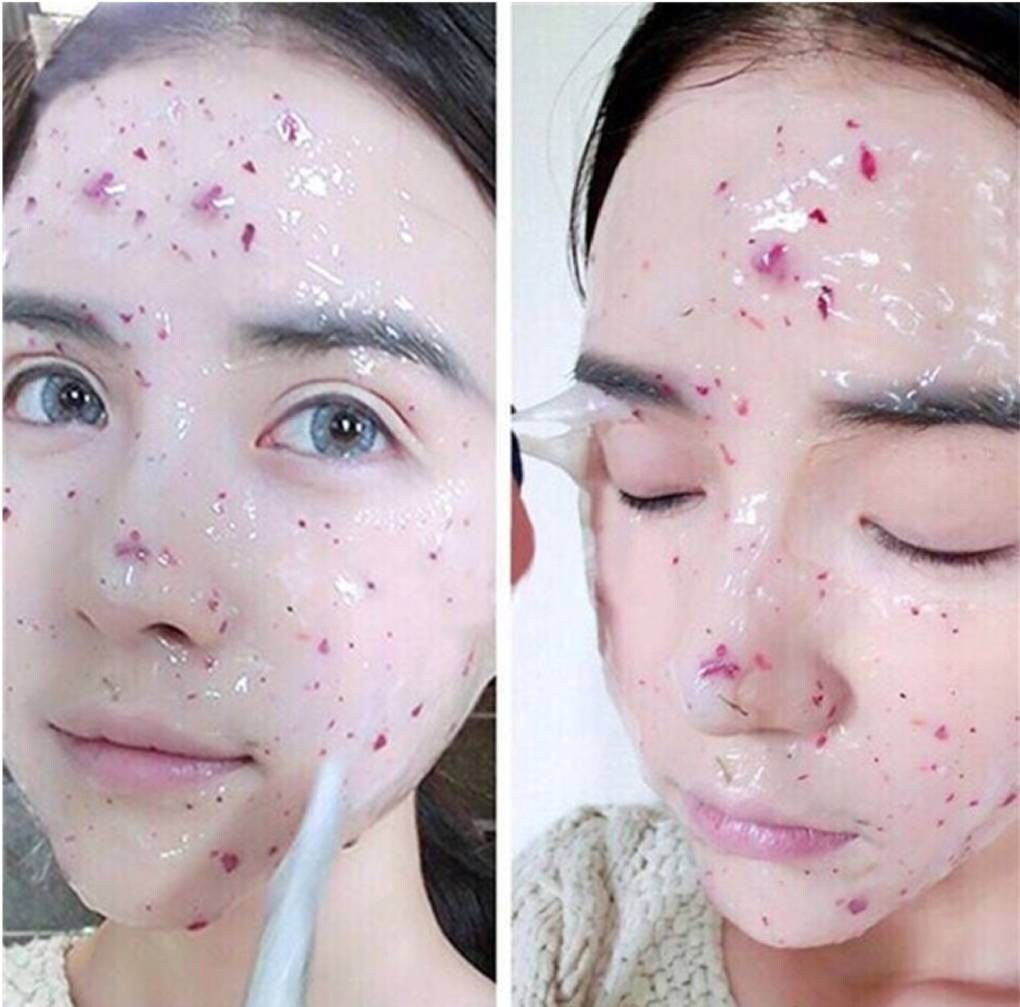 250g powder jelly masks jars / popular soothing calming skin care beauty products