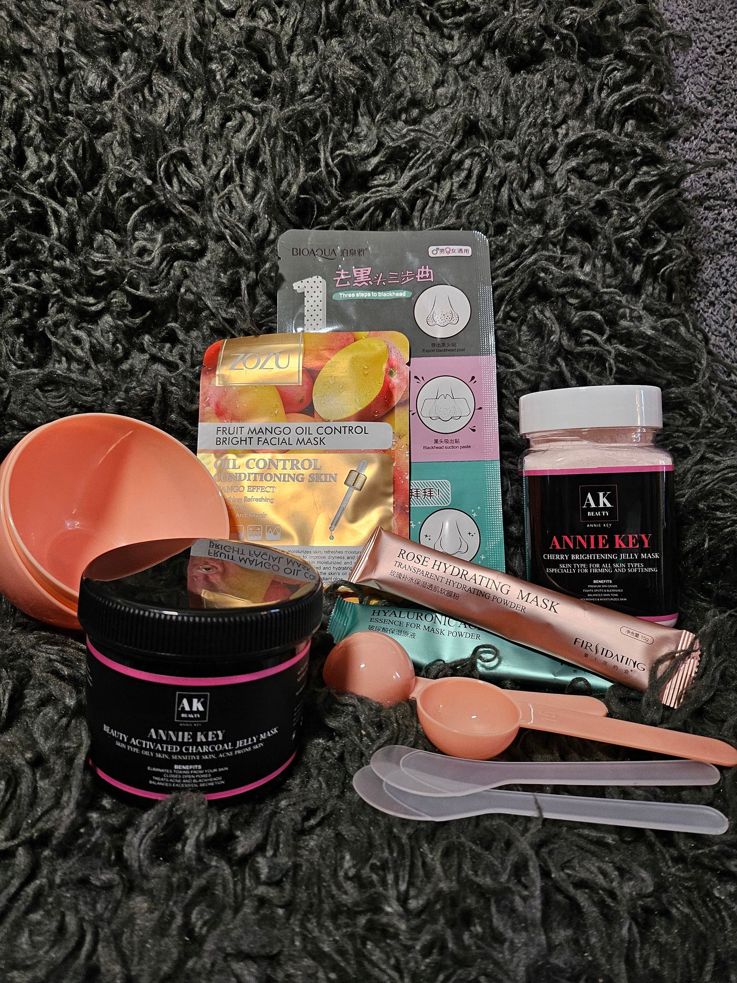 Aesthetician facial spa skincare bundle /body and bath / powder jelly masks set/ gift for a salon beauty boss