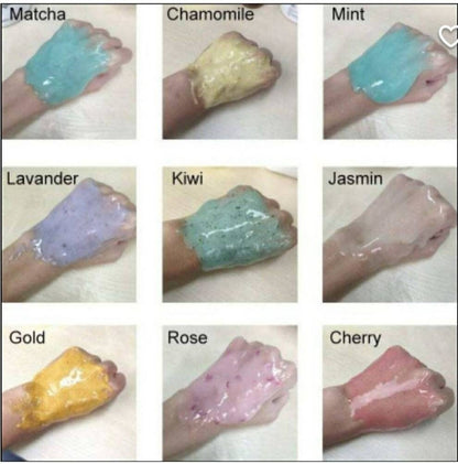 powder jelly mask Hyaluronic Acid/hydrojelly / skincare facial face body vajacial soothing cooling moisturizing/ popular spa set relaxation