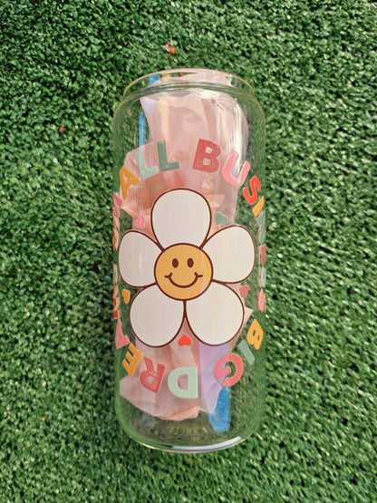 Boss girl dream work hard 20oz cup set with lid,straw and topper/ drink coffee iced tea / boss wife mom queen business woman gift bestie
